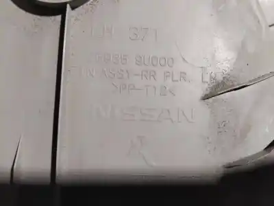 Second-hand car spare part plastics for nissan note (e11e) 1.6 16v cat oem iam references 769359u000  