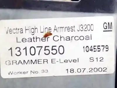 Автозапчастина б/у пластика для opel vectra c (z02) 2.2 dti 16v (f69) посилання на oem iam 13107550  1045579