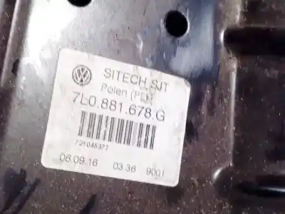 Автозапчастина б/у пластика для audi q7 (4l) 3.0 tdi посилання на oem iam 7l0881678g  