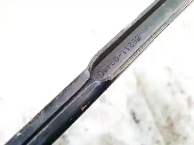 Second-hand car spare part left front windshield wiper arm for toyota corolla (e12) 2.0 d-4d linea luna berlina oem iam references 8521102110b  85211-02110-b