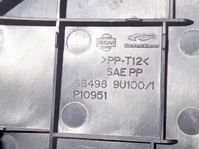 Pezzo di ricambio per auto di seconda mano plastica per nissan note (e11e) 1.5 dci turbodiesel cat riferimenti oem iam 684989u100  p10951