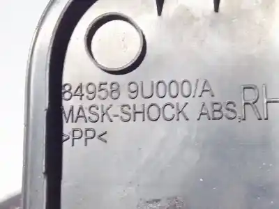 Pezzo di ricambio per auto di seconda mano plastica per nissan note (e11e) 1.5 dci turbodiesel cat riferimenti oem iam 849589u000  