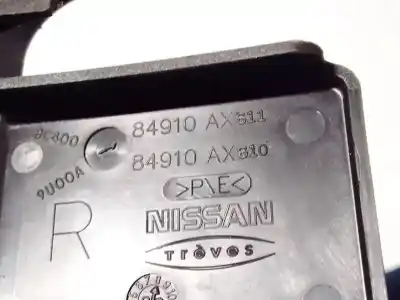 Pezzo di ricambio per auto di seconda mano plastica per nissan note (e11e) 1.5 dci turbodiesel cat riferimenti oem iam 84910ax611  84910ax610