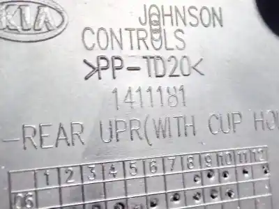 Pezzo di ricambio per auto di seconda mano plastica per kia ceed (ed) 1.6 crdi 115 riferimenti oem iam 1411181  