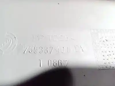 Автозапчастина б/у пластика для fiat doblo (119) 1.9 jtd elx / dynamic посилання на oem iam 735387401  