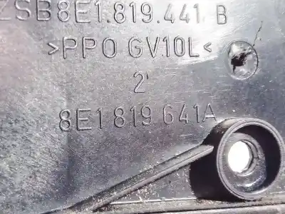 Pezzo di ricambio per auto di seconda mano plastiche per audi a4, b7 2004.11 - 2008.06 2.0 tdi 103kw 2004.11 - 2008.06 riferimenti oem iam 8e1819641a  