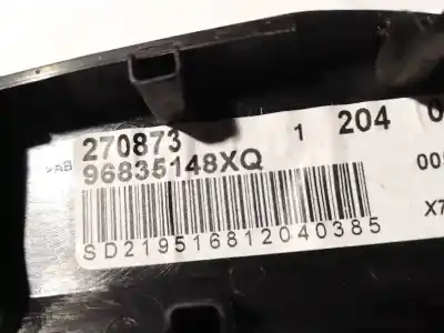 Автозапчастина б/у пластика для citroen c5 ii (rc_) 2.0 hdi (rcrhrh) посилання на oem iam 96835148xq  270873