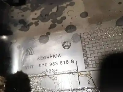 Автозапчастина б/у пластикler для skoda fabia (6y2/6y3) 1.9 sdi cat (asy) посилання на oem iam 6y0953515  