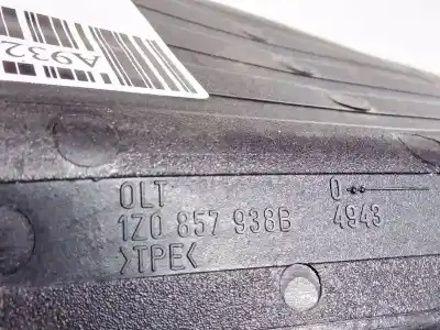 Автозапчасти б/у пластик за skoda octavia combi (1z5) 1.9 tdi dpf ссылки oem iam 1z0857938b  