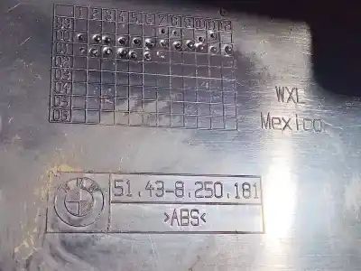 Pezzo di ricambio per auto di seconda mano plastica per bmw x5 (e53) 3.0d riferimenti oem iam 51438250181  5143-8250181