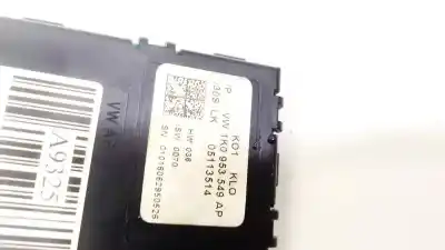 Peça sobressalente para automóvel em segunda mão módulo eletrônico por skoda octavia combi (1z5) 1.9 tdi dpf referências oem iam 1k0953549ap  lk05113514