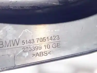 Second-hand car spare part plastics for bmw x3 (e83) 3.0 turbodiesel cat oem iam references 51437051423  22339910