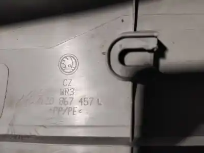 Автозапчастина б/у пластикler для skoda octavia combi (1z5) 1.9 tdi dpf посилання на oem iam 1z0867457l  