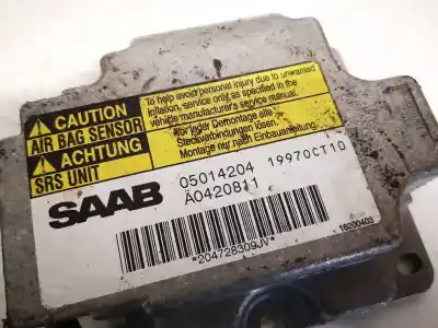 Автозапчасти б/у блок управления подушками безопасности за saab 9-5, 1997.09 - 2005.11 2.0 t 110kw 1997.09 - 2005.11 ссылки oem iam 05014204  19970ct10, a0420811, 16200403