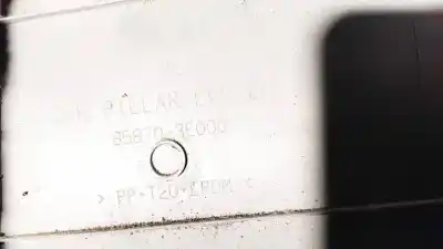 Second-hand car spare part plastics for kia sorento 2.5 crdi ex oem iam references 858303e000  85830-3e000