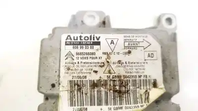 Second-hand car spare part airbag control unit for citroen c5 ii (rc_) 2.2 hdi oem iam references 50507543  391165