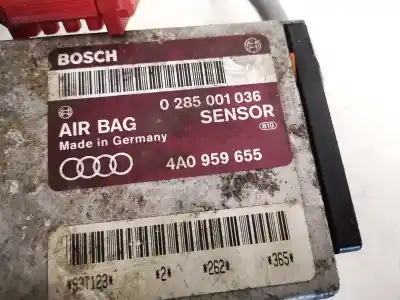 Second-hand car spare part airbag control unit for audi 100 avant (c4) 2.5 tdi oem iam references 4a0959655  0285001036