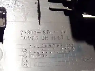 Pezzo di ricambio per auto di seconda mano plastiche per honda accord vii (cl, cn) 2.0 (cl7) riferimenti oem iam 77300sdcy0  77300-sdc-y0