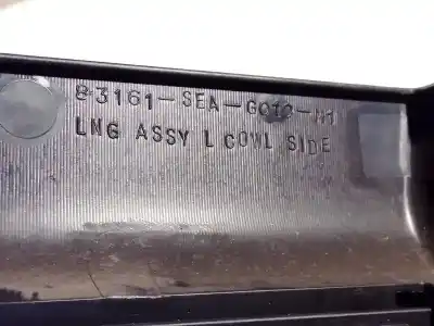 Pezzo di ricambio per auto di seconda mano plastiche per honda accord vii (cl, cn) 2.0 (cl7) riferimenti oem iam 83161seag010m1  83161-sea-g010-m1