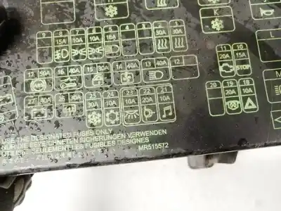 Second-hand car spare part fuse box unit for mitsubishi space star (dg0) 1.9 di-d cat oem iam references mr515572  