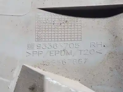 Pezzo di ricambio per auto di seconda mano plastica per opel meriva b 1.7 16v cdti riferimenti oem iam 93363705  455567867