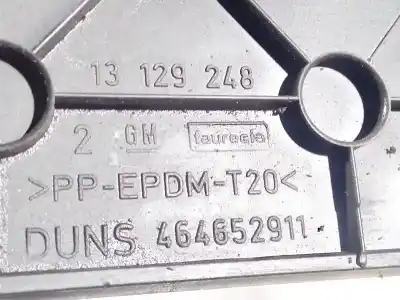 Peça sobressalente para automóvel em segunda mão plásticos por opel meriva b 1.7 16v cdti referências oem iam 13129248  464652911