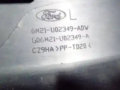 Автозапчастина б/у пластика для ford s-max (ca1) 2.0 tdci cat посилання на oem iam 6m21u02349adw  6m21-u02349-adw