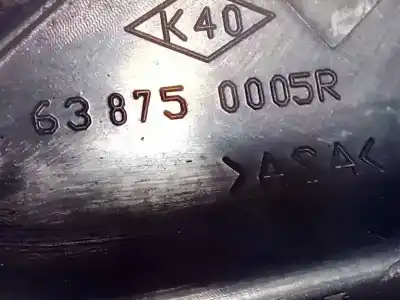 Pezzo di ricambio per auto di seconda mano plastica per renault laguna iii 1.5 dci diesel riferimenti oem iam 638750005r  