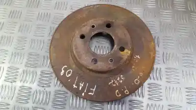 Second-hand car spare part front disc brake for fiat doblo ii (152) 1.3 16v jtd cat oem iam references 