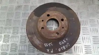 Second-hand car spare part front disc brake for fiat doblo ii (152) 1.3 16v jtd cat oem iam references 