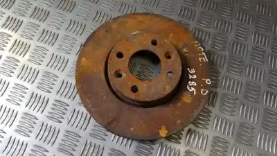 Автозапчасти б/у передний тормозной диск за NISSAN NOTE (E11E) 1.4 CAT ссылки OEM IAM   
