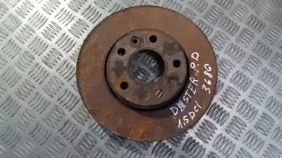 Peça sobressalente para automóvel em segunda mão disco de travão dianteiro por dacia duster 1.5 dci diesel fap cat referências oem iam 