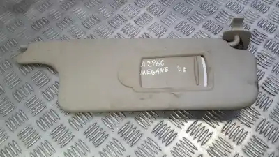 Peça sobressalente para automóvel em segunda mão PÁRA-SOL ESQUERDO por RENAULT MEGANE, II 2002.11 - 2006.06  Referências OEM IAM 820000096  