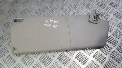 Second-hand car spare part left sunshade for opel zafira b 1.6 16v cat oem iam references 