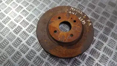 Peça sobressalente para automóvel em segunda mão disco de travão dianteiro por mazda 2 lim. (de) 1.4 diesel cat referências oem iam 