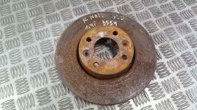 Автозапчасти б/у передний тормозной диск за NISSAN NOTE (E11E) 1.4 CAT ссылки OEM IAM   