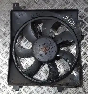 Peça sobressalente para automóvel em segunda mão termoventilador elétrico por hyundai getz (tb) 1.3 básico referências oem iam 3a2224