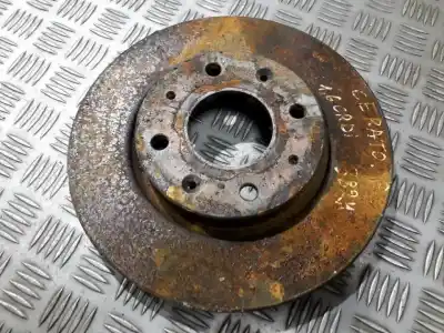 Pezzo di ricambio per auto di seconda mano disco freno anteriore per kia cerato 1.6 crdi 03-07 riferimenti oem iam 