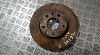 Peça sobressalente para automóvel em segunda mão disco de travão dianteiro por renault megane 1.5 dci k9k j8 referências oem iam 