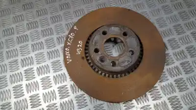 Peça sobressalente para automóvel em segunda mão disco de travão dianteiro por volvo xc70 2.4 diesel cat referências oem iam 