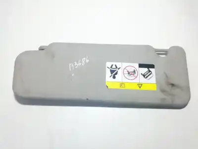 Peça sobressalente para automóvel em segunda mão pára-sol esquerdo por dacia duster 1.5 dci diesel fap cat referências oem iam 