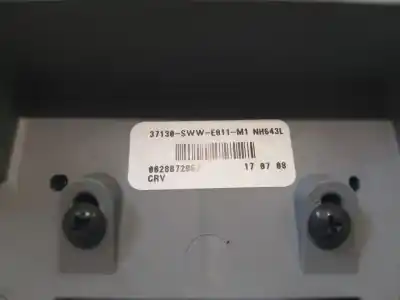 Автозапчастина б/у внутрішне світло для honda cr-v (re) 2.2 ctdi посилання на oem iam 37130swwe011m1  37130-sww-e011-m1