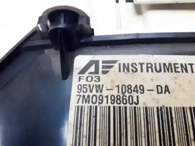 Peça sobressalente para automóvel em segunda mão quadrante por ford galaxy (vx) 1.9 tdi cat referências oem iam 7m0919860j  95vw-10849-da