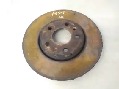 Peça sobressalente para automóvel em segunda mão disco de travão dianteiro por renault laguna iii 2.0 dci diesel cat referências oem iam 