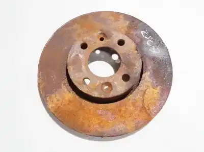 Peça sobressalente para automóvel em segunda mão disco de travão dianteiro por renault clio, 2009.06 - 2012.11 facelift 1.2 16v 76kw 2010.09 - 2012.11 referências oem iam 