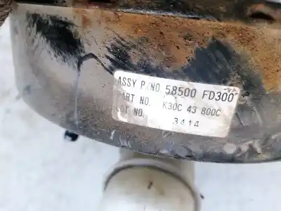 Peça sobressalente para automóvel em segunda mão servo freio por kia rio 1.3 cat referências oem iam 58500fd300  k30c43800c