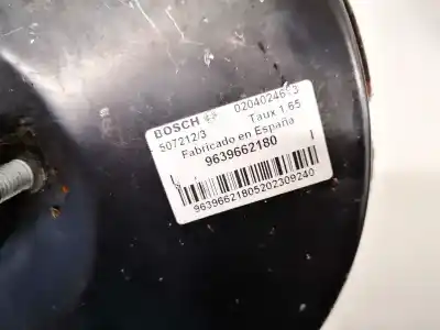 Second-hand car spare part brake servo for citroen c4 i (lc_) 1.6 hdi oem iam references 9639662180  0204024613 Second-hand car spare part brake servo for citroen c4 i (lc_) 1.6 hdi oem iam references 9639662180  0204024613