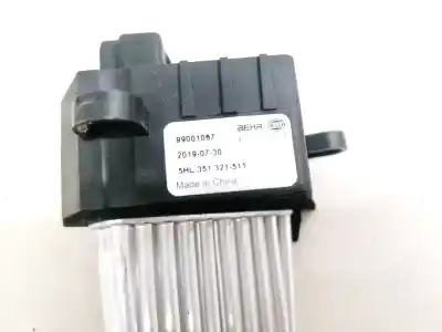 Pezzo di ricambio per auto di seconda mano resistenza al riscaldamento per land rover range rover, 2002.03 - 2012.08 3.0 td 6 130kw 2002.03 - 2012.08 riferimenti oem iam 5hl351321511  5hl351321-511, 99001067, 2019-07-30