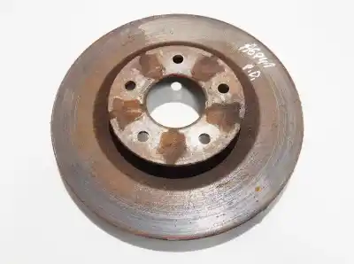 Peça sobressalente para automóvel em segunda mão disco de travão dianteiro por nissan qashqai 1.6 16v referências oem iam 