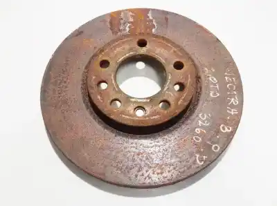 Peça sobressalente para automóvel em segunda mão disco de travão dianteiro por opel vectra b caravan 2.0 dti referências oem iam 